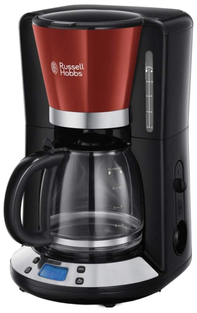 Aparat de cafea Russell Hobbs - Victory 24031-56, 1.25 l, neargră /roşie - imagine 1