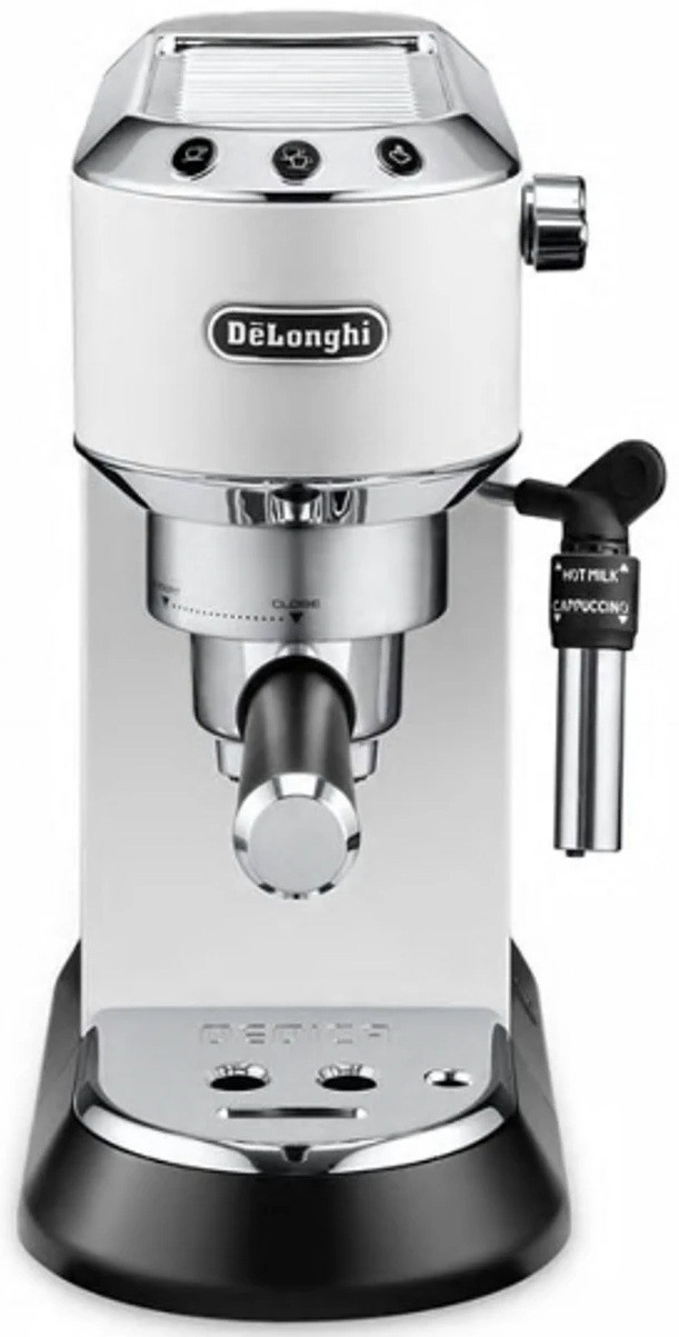 Aparat de cafea DeLonghi - EC685.W Dedica, 15 Bar, 1.1 l, alb - imagine 1