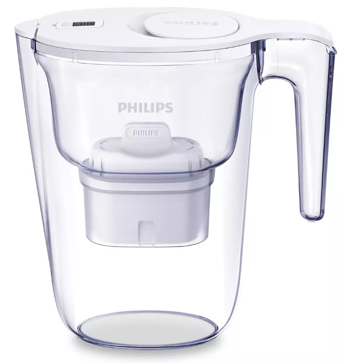 Cană de filtrare apă Philips - AWP2933WHT, 2.6 l, albă - imagine 1