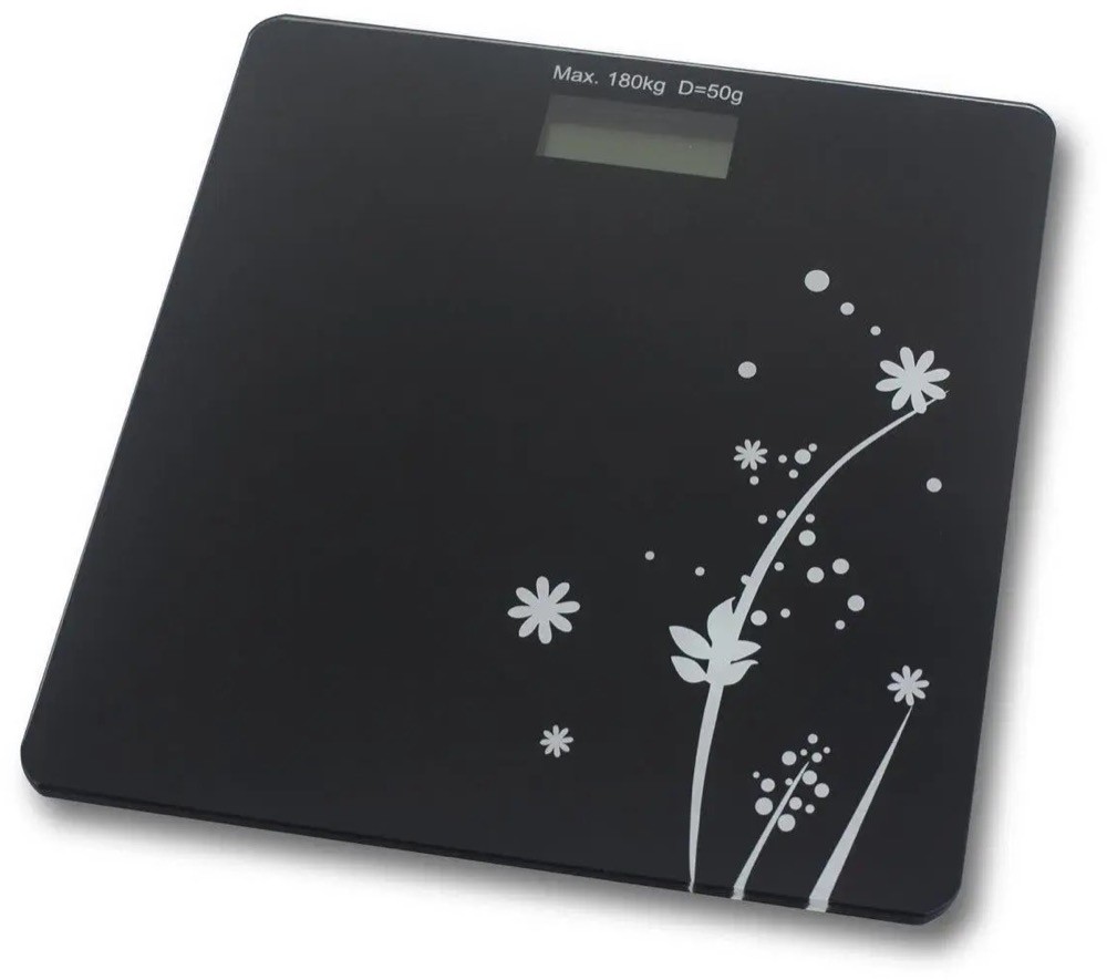Cântar Rosberg - R51650E, 180 kg, negru - imagine 1