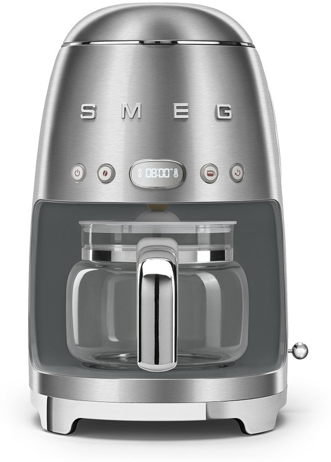 Aparat de cafea Smeg DCF02SSEU, 1,4 l, argintiu