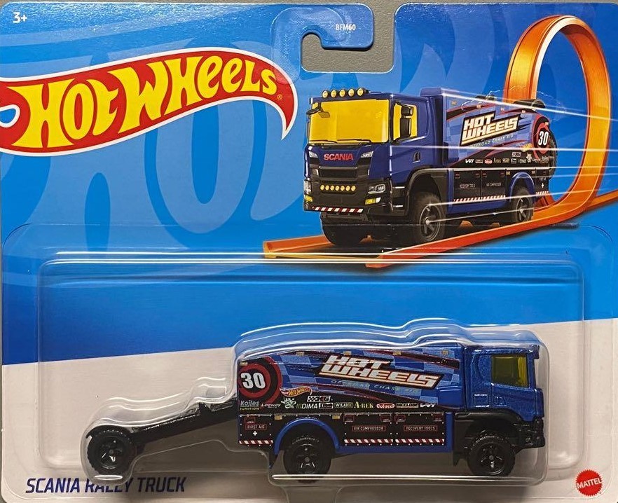 Hot wheels scania 2025