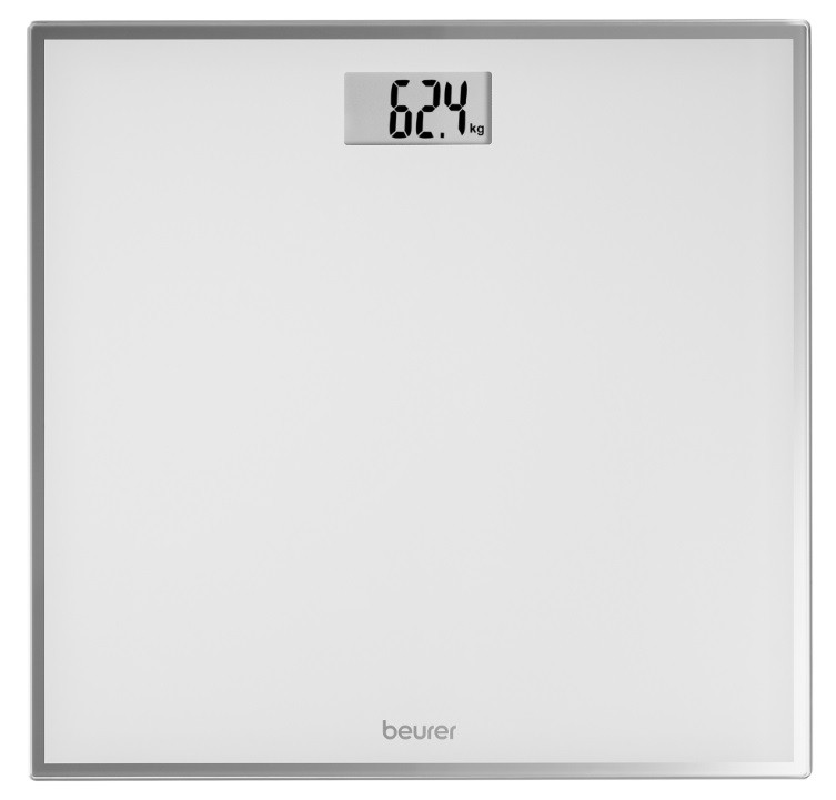 CântarBeurer - GS 120 Glass, 150 kg, alb - imagine 1