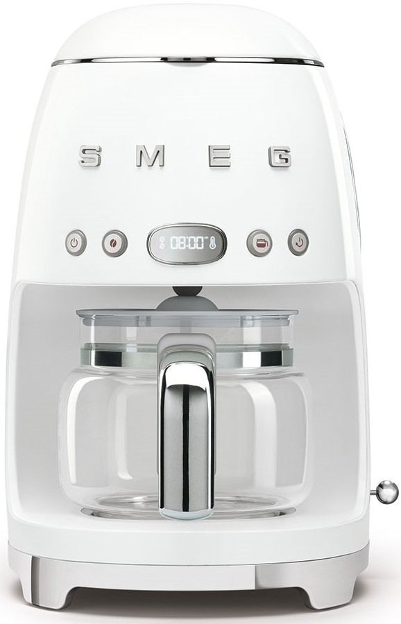 Aparat de cafea Smeg DCF02WHEU, 1,4 l, alb