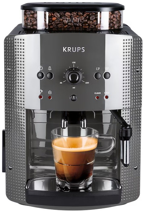 Apărat de cafea Krups - Espresseria Automatic, 15 bar, 1.7 l, gri - imagine 1