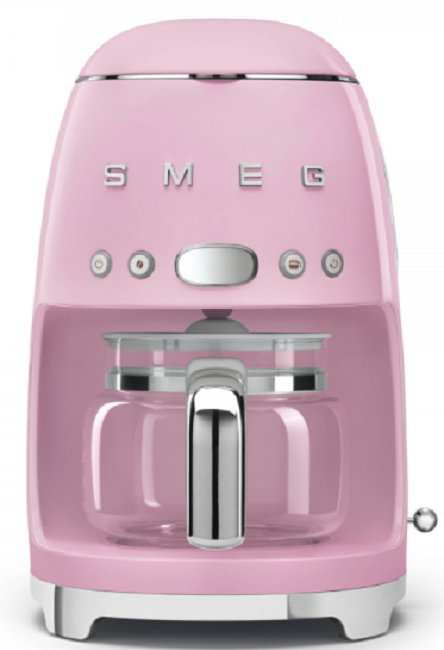 Aparat de cafea Schwarz Smeg DCF02PKEU, 1.4 l, 1050 W, roz - imagine 1