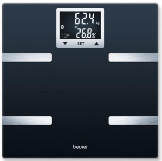 Cantar smart Beurer - BF 720 BT, 180 kg, negru - imagine 1