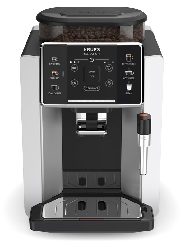 Apărat de cafea Krups - Sensation C90, 15 bar, 1.7 l, argintiu