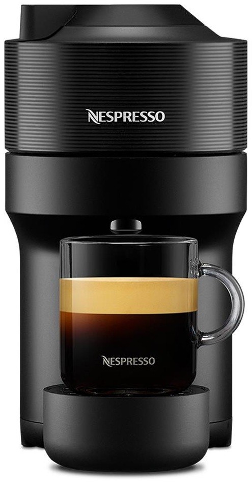 Aparat de cafea cu capsule Nespresso - Vertuo Pop, GDV2-EUBKNE-S, 0.6 l, Liquorice Black - imagine 1