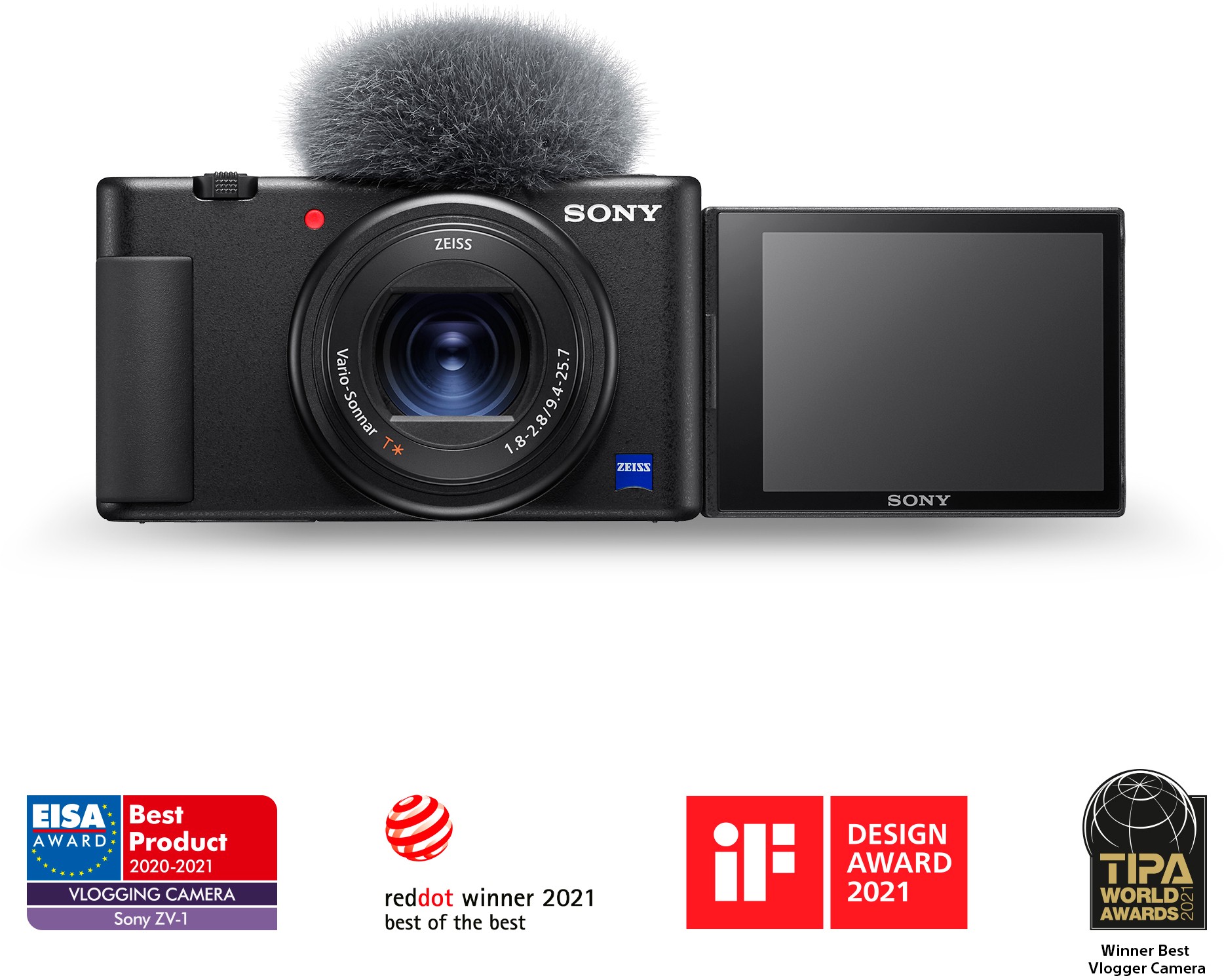 Cameră de vlog Sony - ZV-1, negru | Ozone.ro