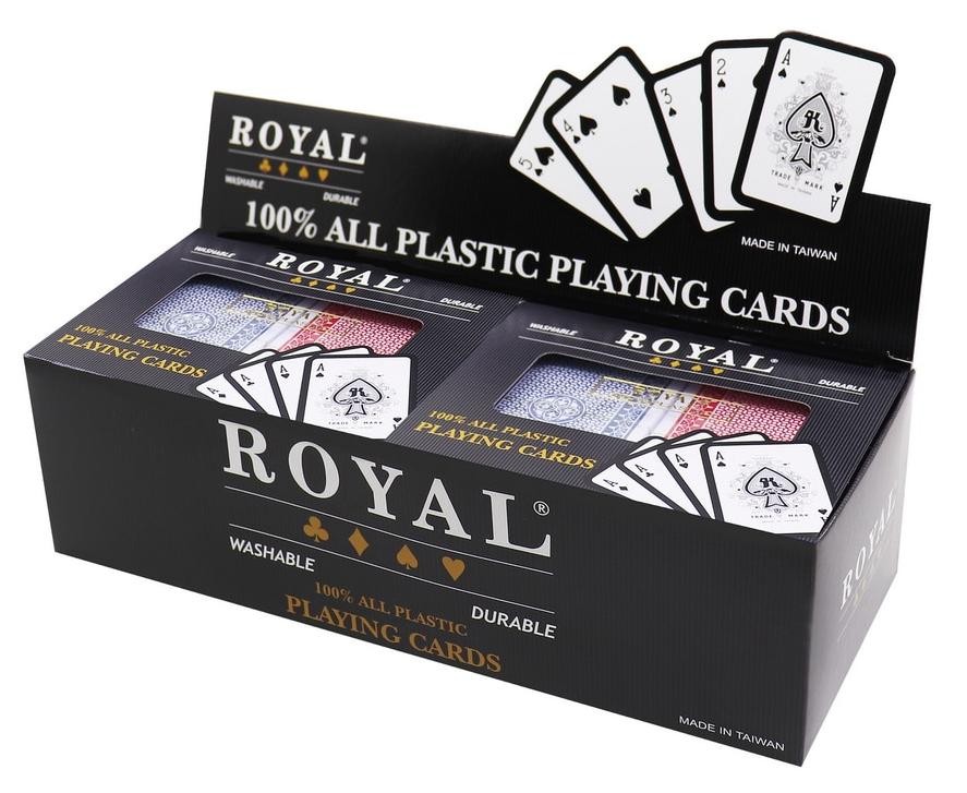 Cărți de joc AS Company - Royal Canasta Poker, 2 punți