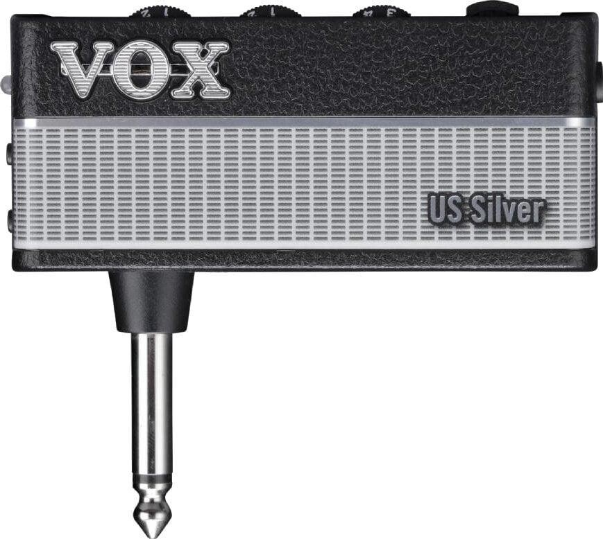 Amplificator pentru căști de chitara VOX - amPlug 3 US Silver, argintiu/negru