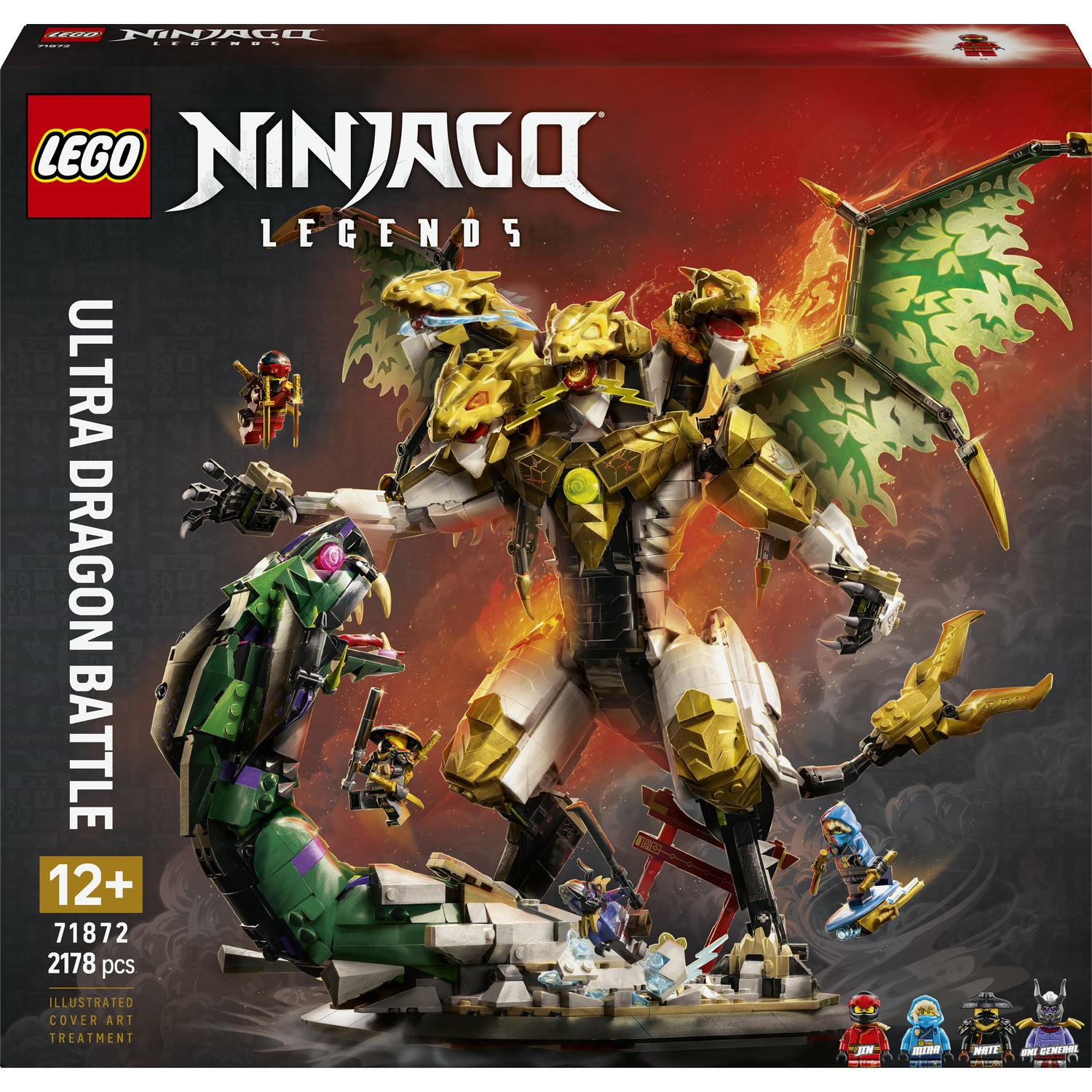 Constructor LEGO Ninjago - Bătălia cu Ultradragonul (71872) - imagine 1