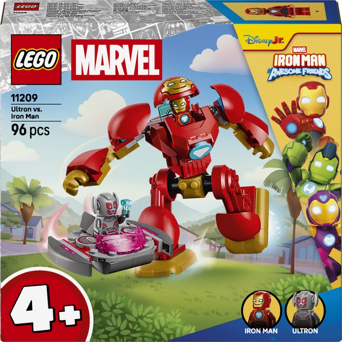 Constructor LEGO Marvel Super Heroes - Ultron împotriva Omului de Fier (11209) - imagine 1