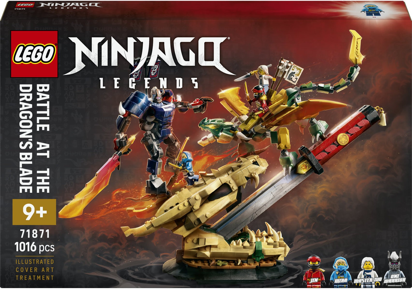 Constructor LEGO Ninjago - Bătălia de la Lama Dragonului (71871) - imagine 1