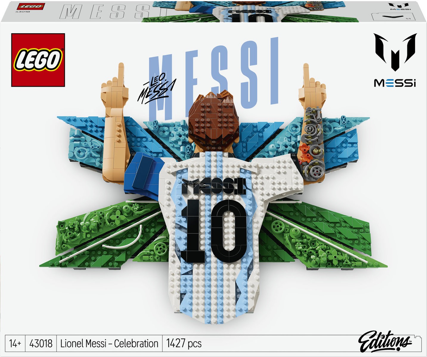 Constructor LEGO Football - Lionel Messi: Celebration (43018)