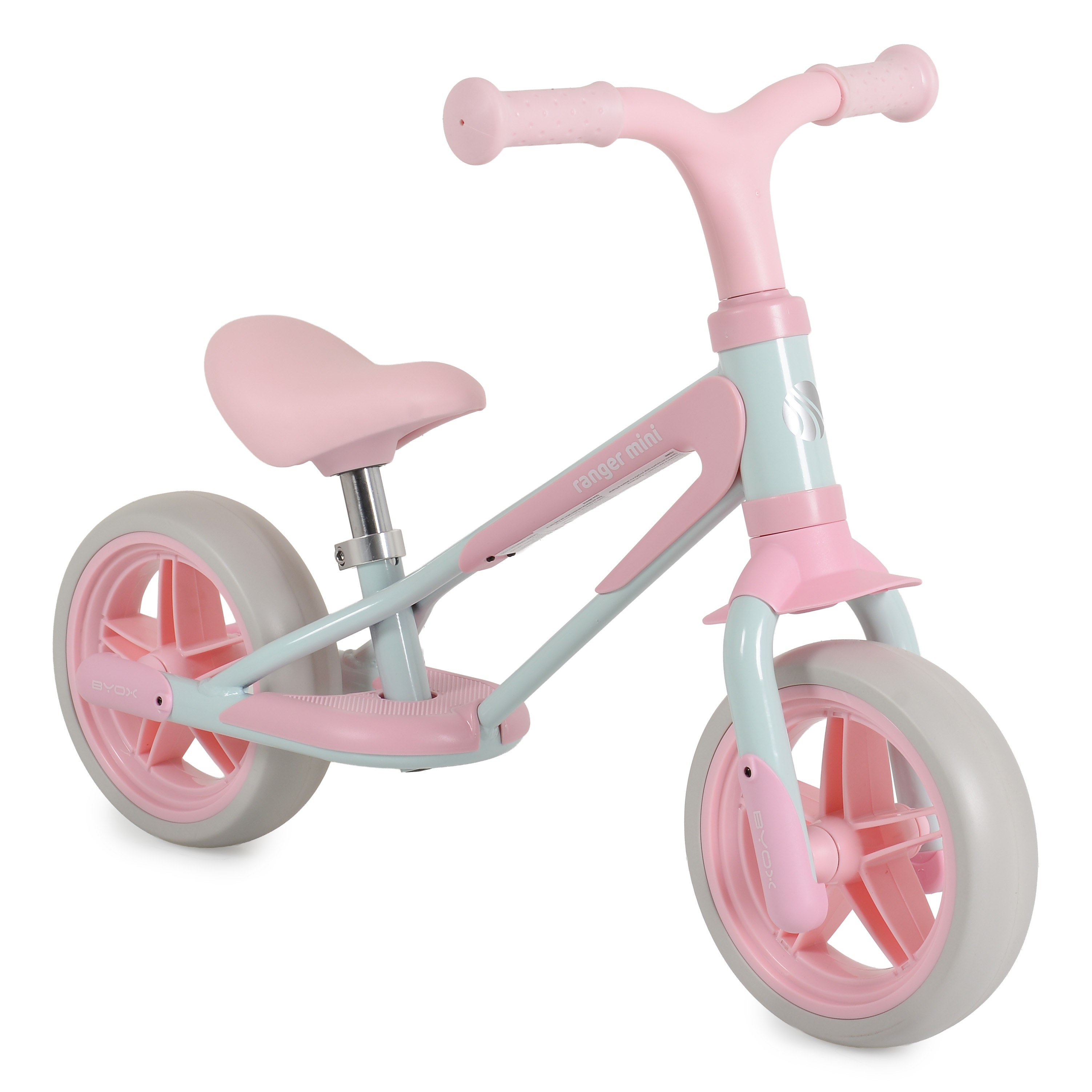 Bicicletă de echilibru Byox - Ranger Mini, Pink - imagine 1