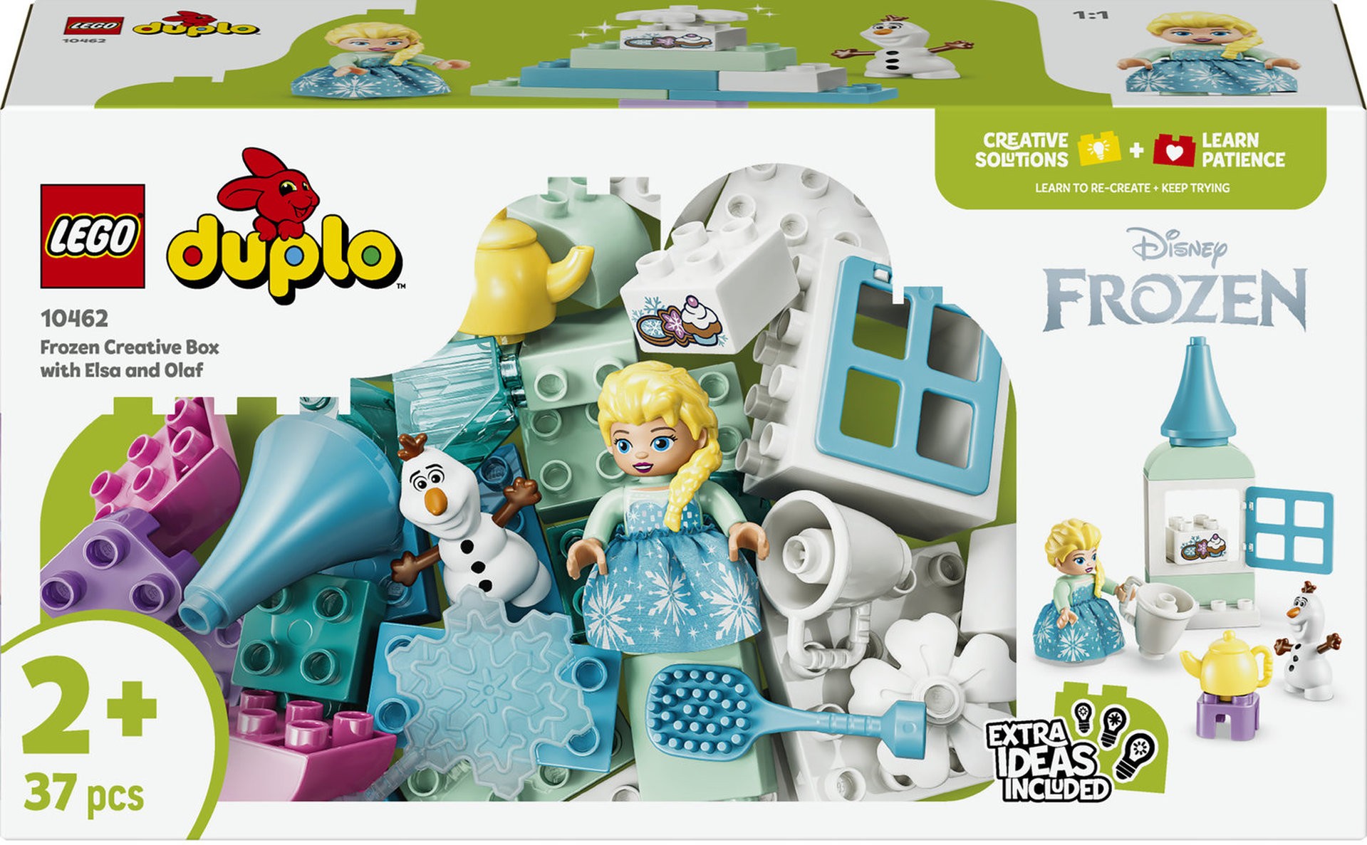 Constructor LEGO Duplo Disney - Regatul de Gheață: cutie creativă cu Elsa și Olaf (10462) - imagine 1