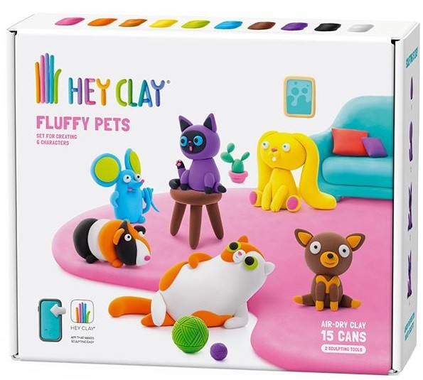 Trusă de modelat argilă Hey Clay - Animale de companie | Ozone.ro