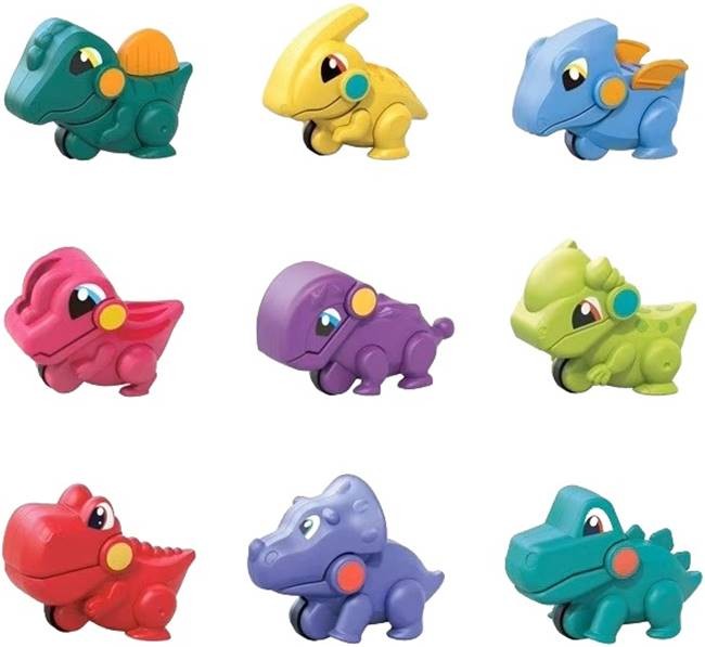 Set figurine Hola Toys - Dinozaur, 9 buc. - imagine 1