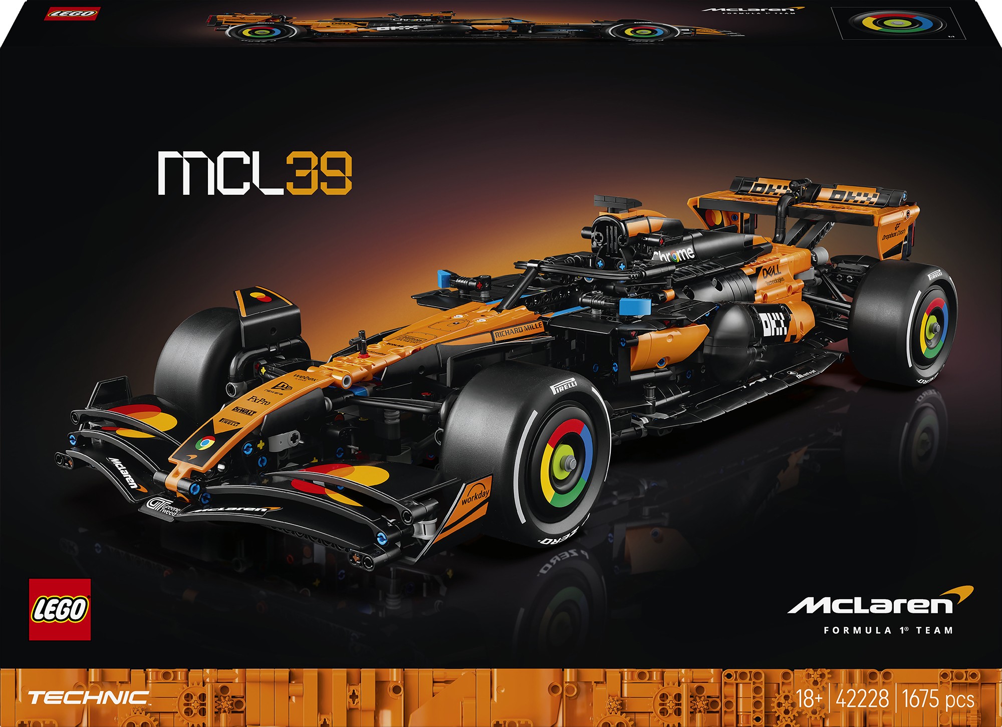 Constructor LEGO Technic Formula 1 - McLaren F1 (42228)