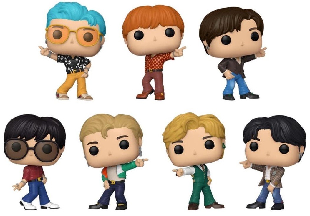 Set figurine Funko POP! Rocks: BTS Dynamite - 7 Pack | Ozone.ro