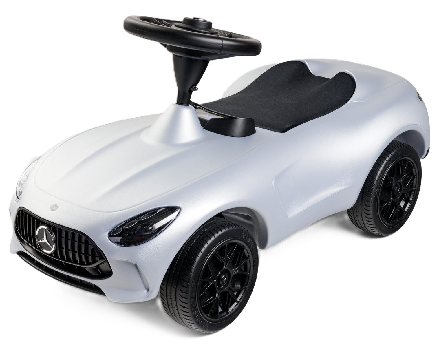 Mașină de călărit BIG Bobby Car - Mercedes-AMG GT, argintiu