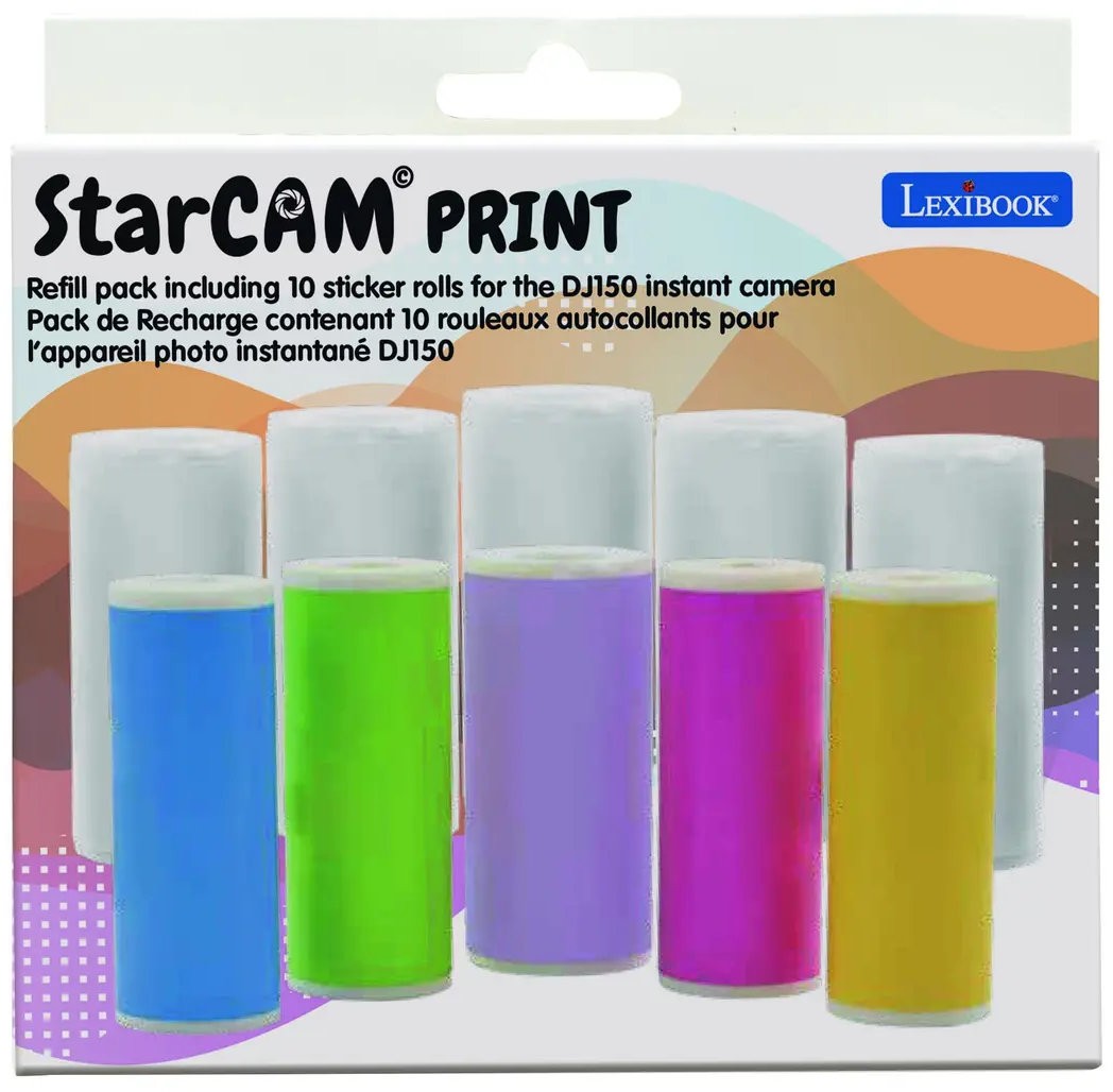 Set role Lexibook - StarCAM Print DJ15 /DJ160, 10 bucăți - imagine 1