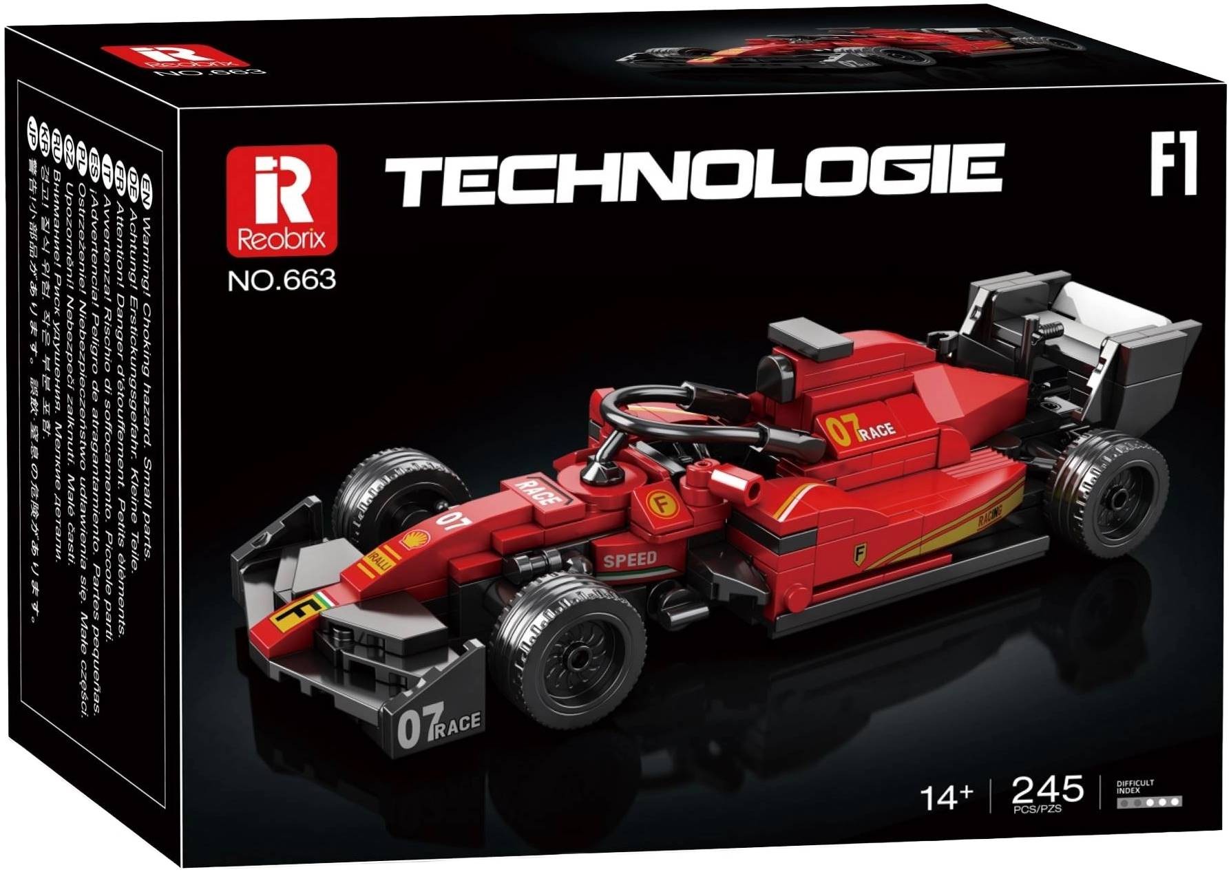 Constructor Reobrix Technologie - Ferrari F1 Race Car, 245 piese