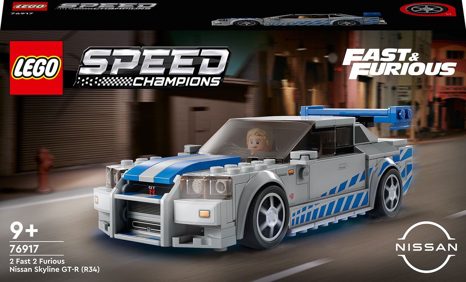 Constructor LEGO Speed Champions - Nissan Skyline GT-R (76917