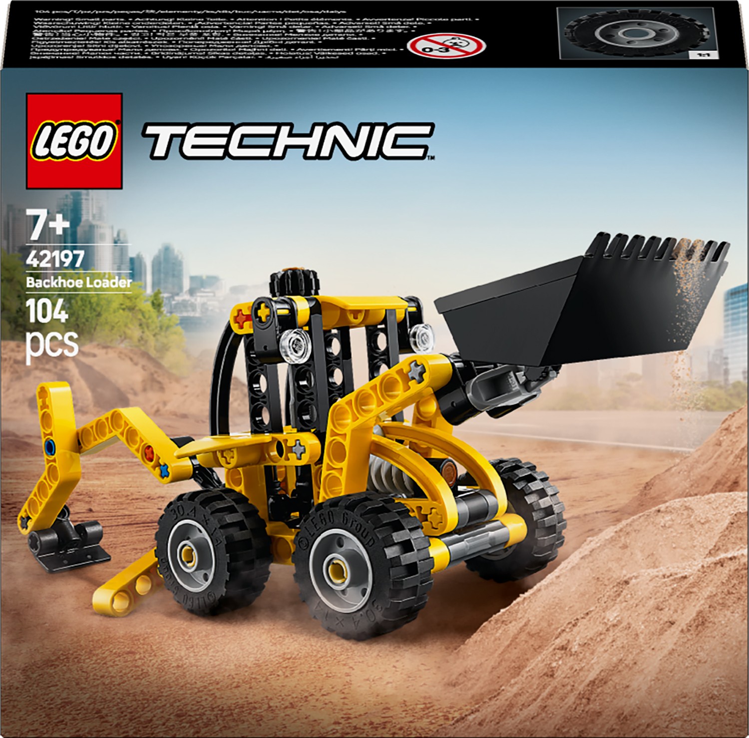 Constructor LEGO Technic - Buldoexcavator (42197) | Ozone.ro