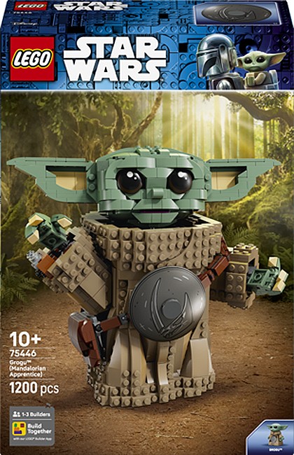 Constructor LEGO Star Wars - Grogu (Ucenic Mandalorian) (75446) - imagine 1