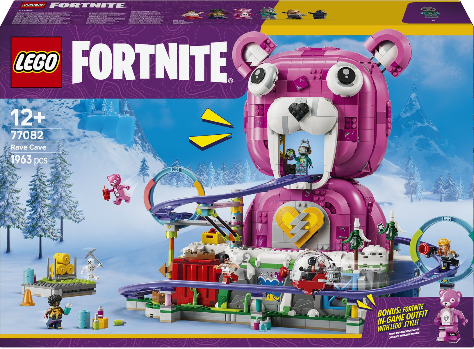 Constructor LEGO Fortnite - Rave Cave (77082) - imagine 1