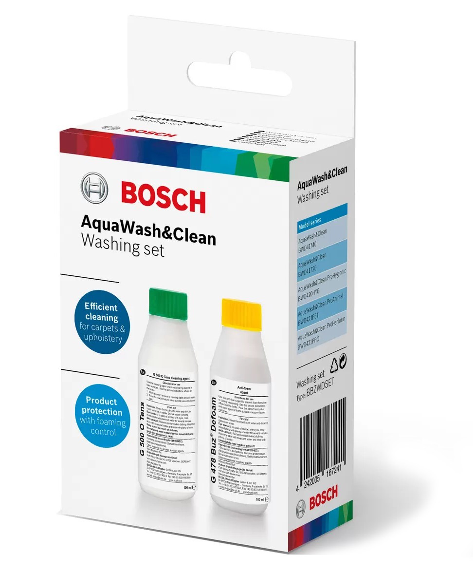 Set Bosch - AquaWash&Clean, BBZWDSET, alb - imagine 1
