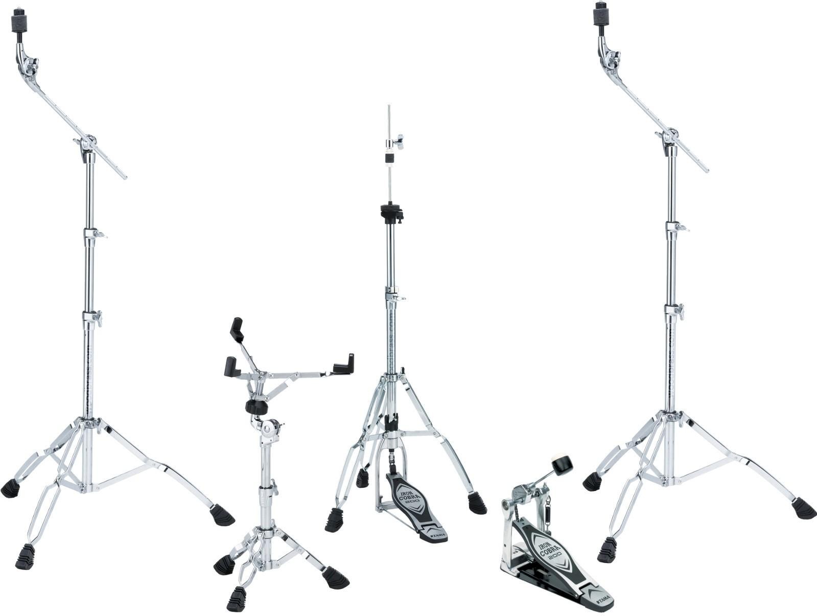 Set hardware Tama - Iron Cobra 200 HB5W, 5 piese, argintiu