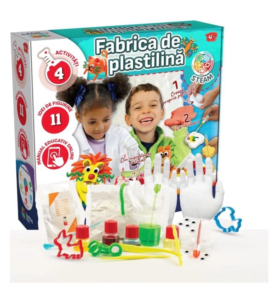 Kit de modelare Hashtag Toys - Animale din plastilină