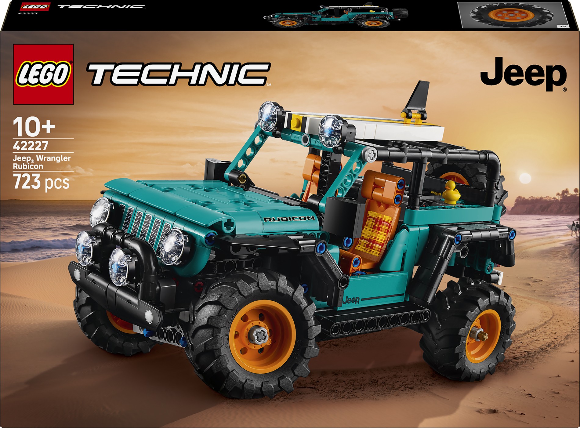 Constructor LEGO Technic - Jeep Wrangler Rubicon (42227) - imagine 1