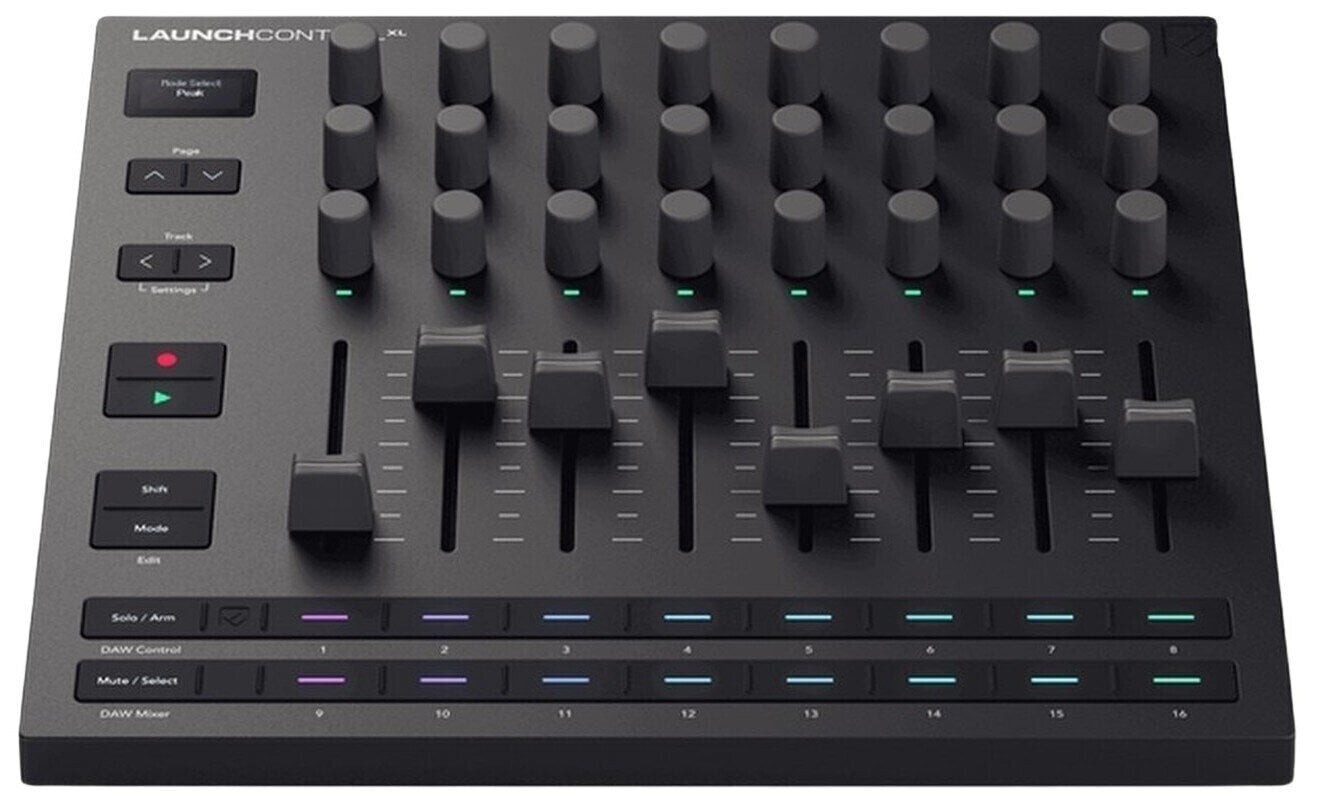 Controler Novation - Launch Control XL MK3, 8 faderi, negru - imagine 1