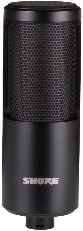 Set microfon și suport Shure - SM4-K, negru