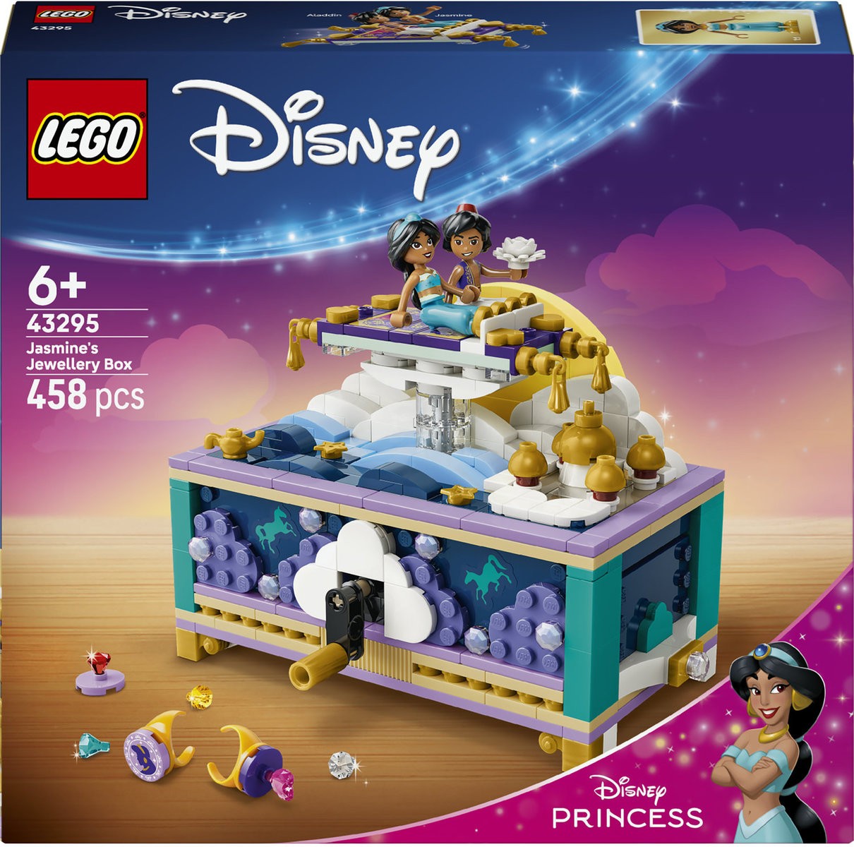 Constructor LEGO Disney Princess - Cutia de bijuterii a lui Yasmin (43295) - imagine 1