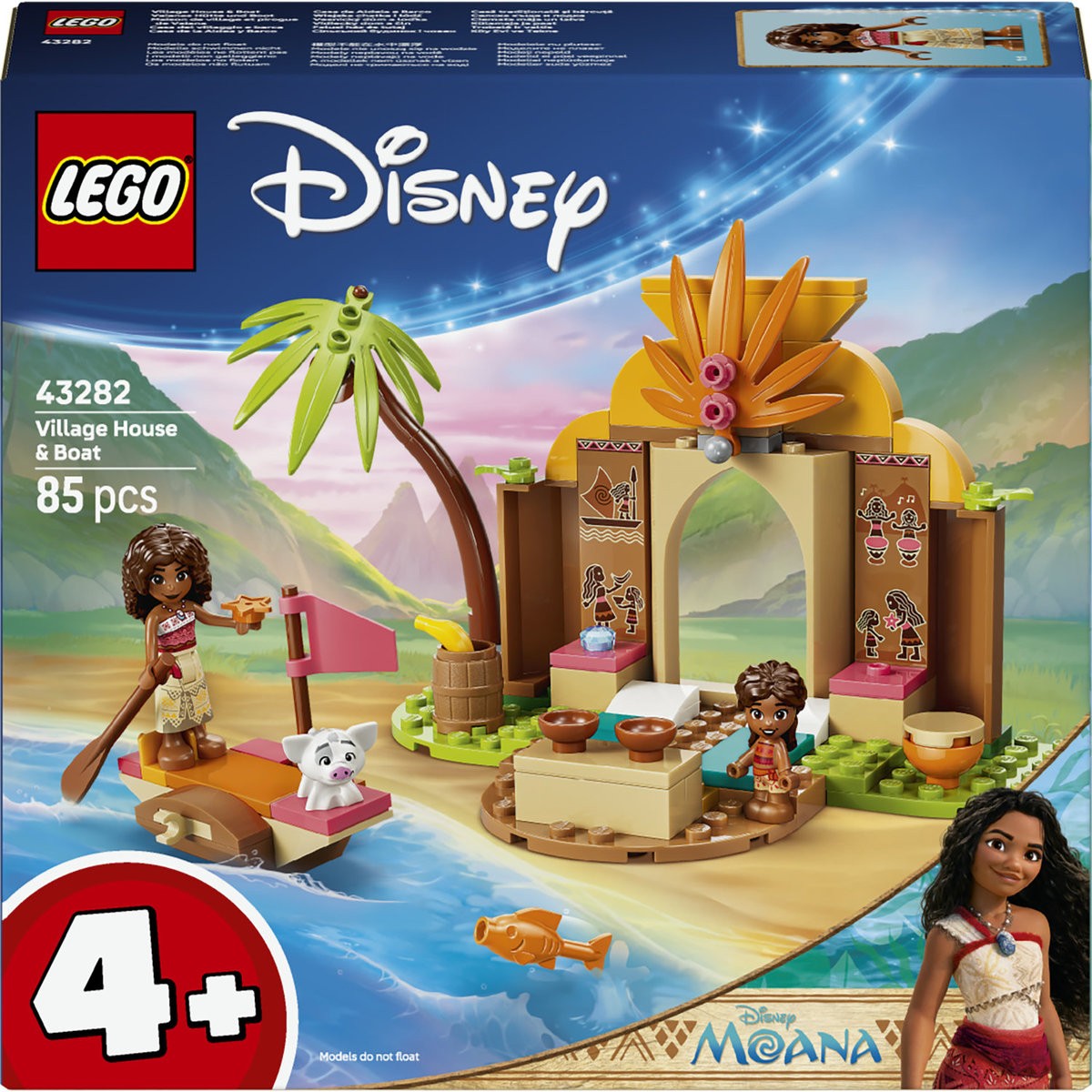 Constructor LEGO Disney Princess -Casă la țară și barcă(43282) - imagine 1