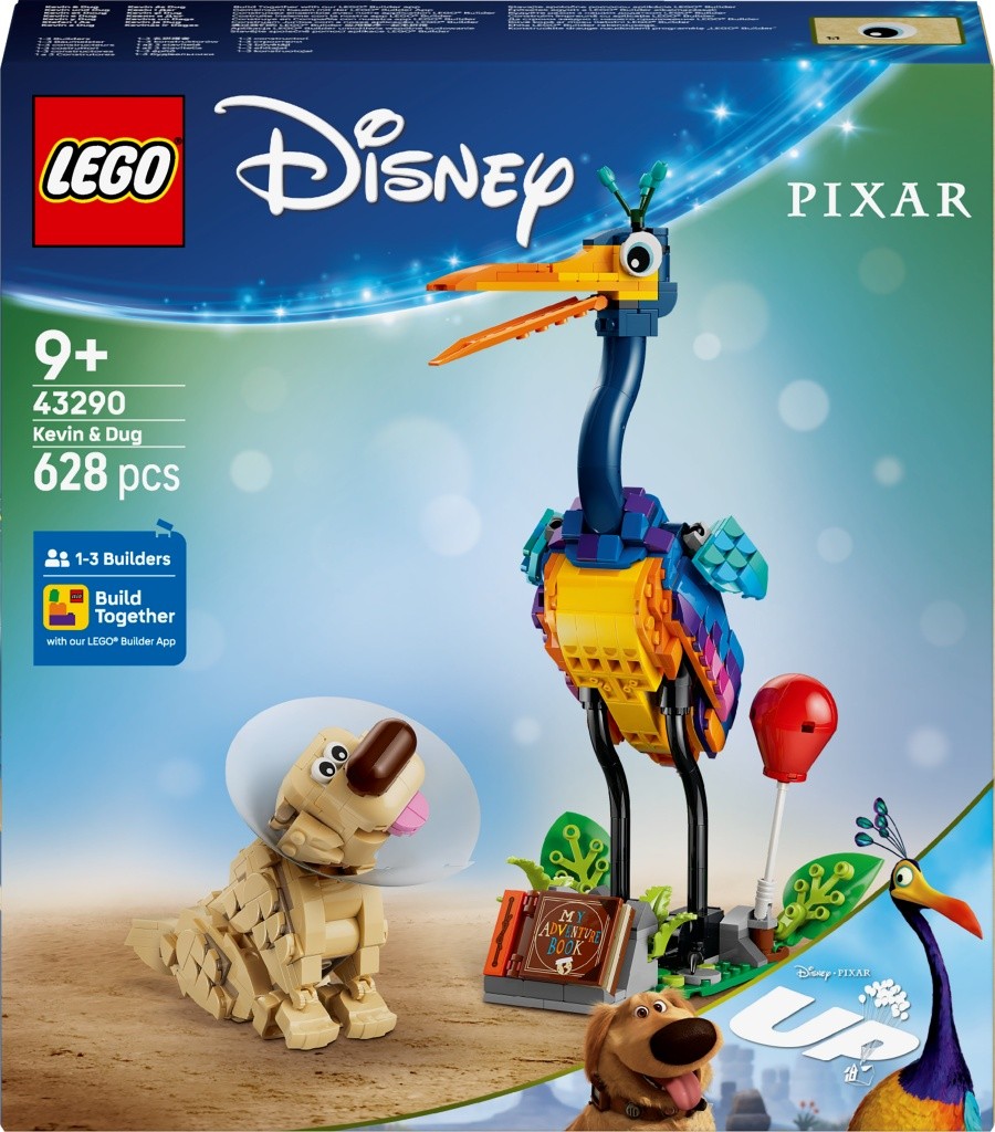 Constructor LEGO Disney and Pixar - Kevin și Doug (43290) - imagine 1