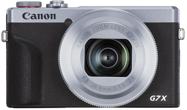 Aparat foto Canon - Powershot G7X Mark III, argintiu/negru | Ozone.ro