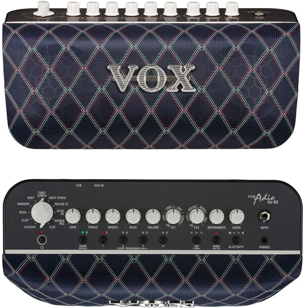 Amplificator combo pentru bas VOX - Adio Air BS, 50W, negru - imagine 1