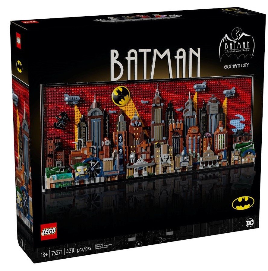 Constructor LEGO Art - Batman: Seria animată Gotham City (76271