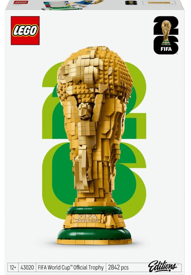 Constructor LEGO Editions - Trofeul oficial al Cupei Mondiale FIFA (43020)