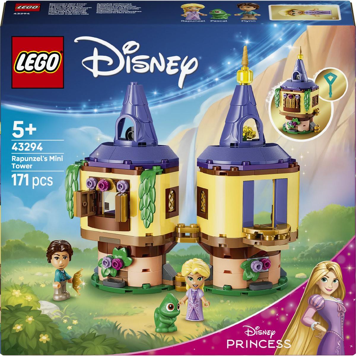Constructor LEGO Disney Princess - Mini-turnul lui Rapunzel (43294) - imagine 1