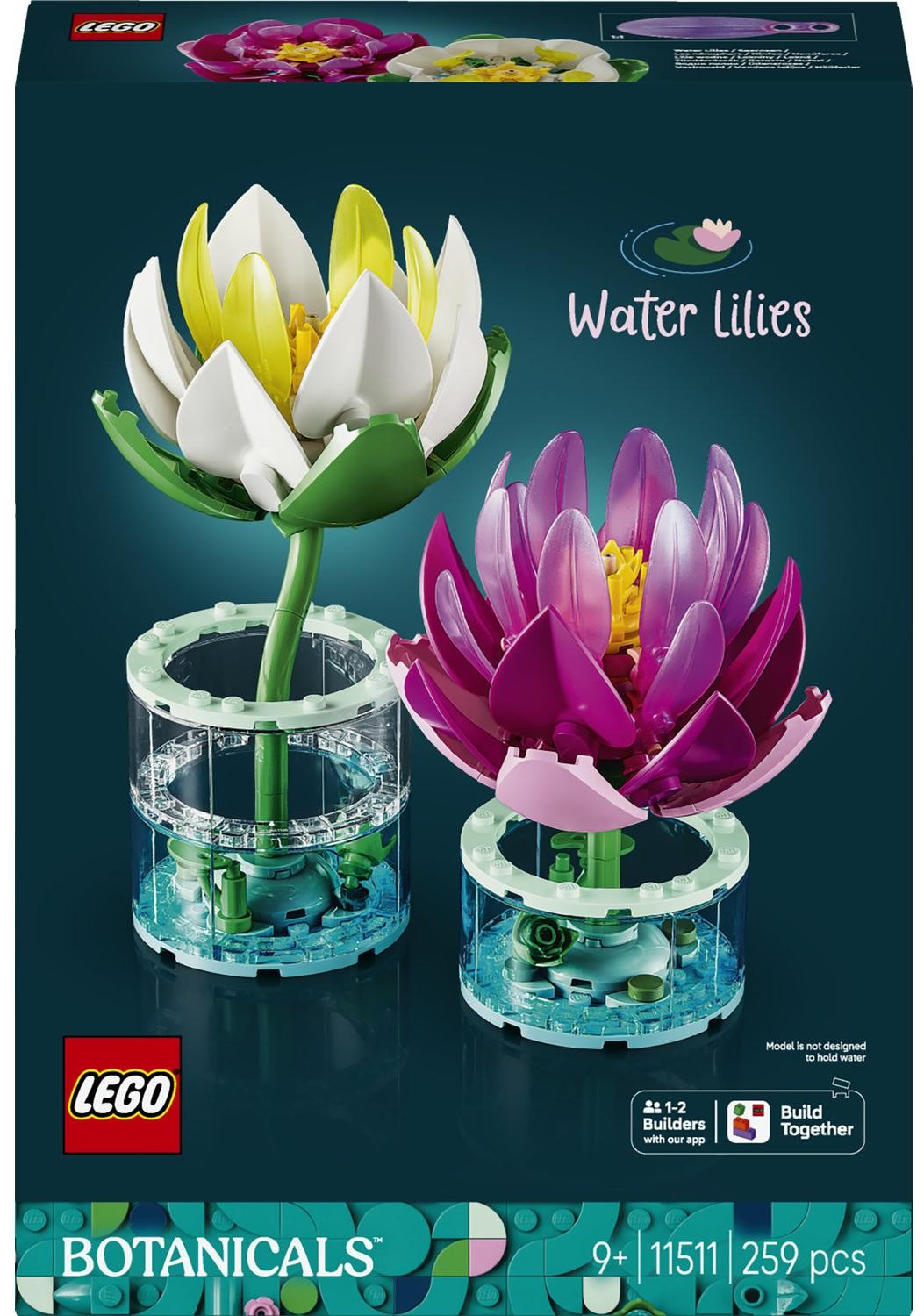 Constructor LEGO Botanicals - Nuferi (11511)