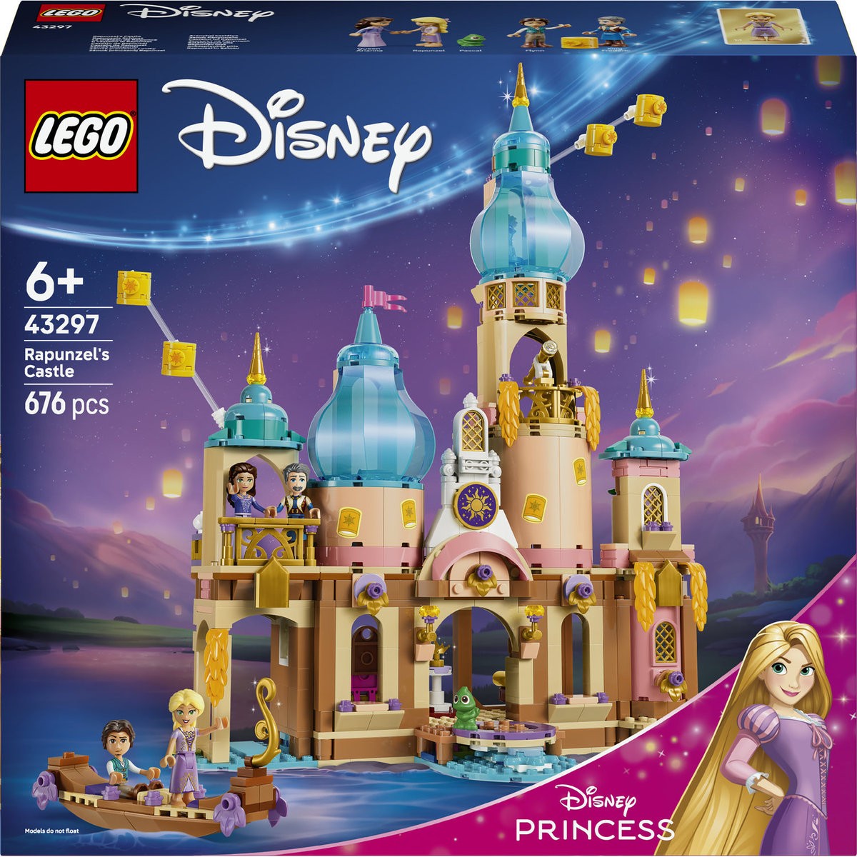 Constructor LEGO Disney Princess - Castelul lui Rapunzel (43297) - imagine 1