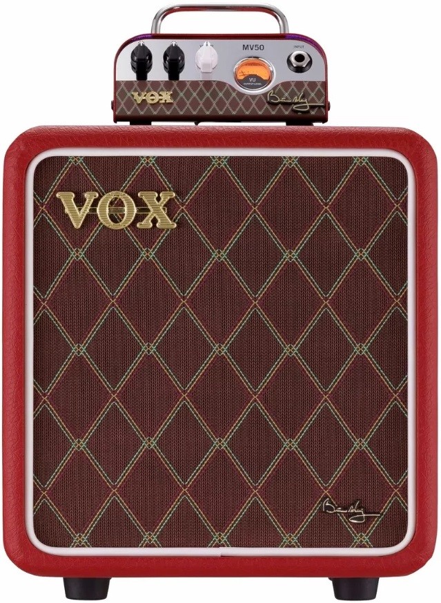 Kit amplificator VOX - MV50 Brian May, 50W, roşu